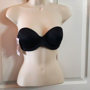 MAIDENFORM SWEET NOTHINGS STAY PUT STRAPLESS BRA/34B